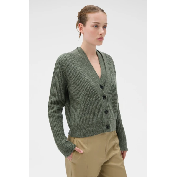 Oroton V-Neckline Cardigan - Oroton Knitwear - Australian Heritage Luxury - Shop at Luxury Shoes 