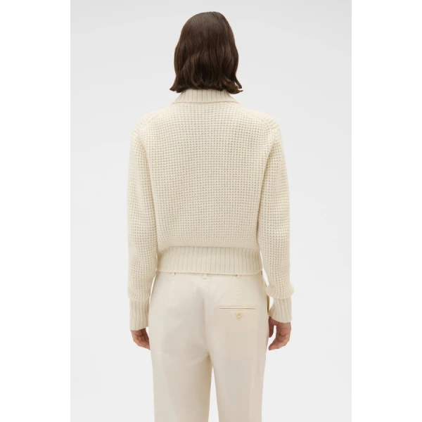 Oroton Waffle Cardigan - Oroton Knitwear - Australian Heritage Luxury - Shop at Luxury Shoes 