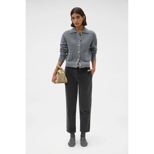 Oroton Waffle Cardigan - Oroton Knitwear - Australian Heritage Luxury - Shop at Luxury Shoes 