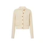 Oroton Waffle Cardigan - Oroton Knitwear - Australian Heritage Luxury - Shop at Luxury Shoes 