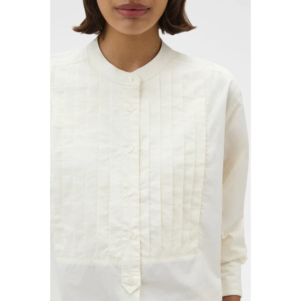 Oroton Washed Pleated Shirt - Oroton Tops - Australian Heritage Luxury - Shop at Luxury Shoes 