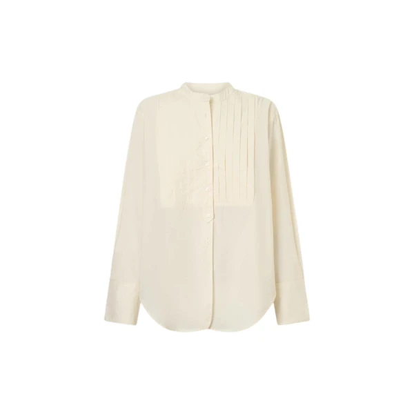 Oroton Washed Pleated Shirt - Oroton Tops - Australian Heritage Luxury - Shop at Luxury Shoes 