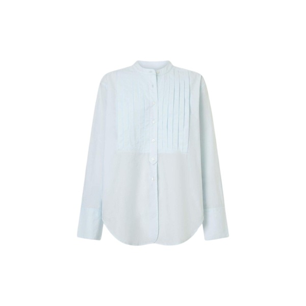 Oroton Washed Pleated Shirt - Oroton Tops - Australian Heritage Luxury - Shop at Luxury Shoes 