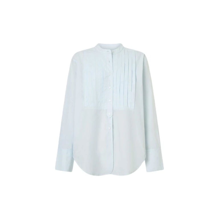 Oroton Washed Pleated Shirt - Oroton Tops - Australian Heritage Luxury - Shop at Luxury Shoes 