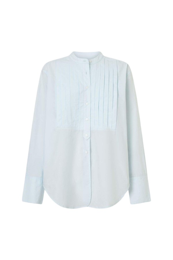 Oroton Washed Pleated Shirt - Oroton Tops - Australian Heritage Luxury - Shop at Luxury Shoes 