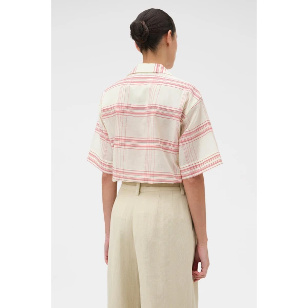 Oroton Windowpane Check Shirt - Oroton Tops - Australian Heritage Luxury - Shop at Luxury Shoes 