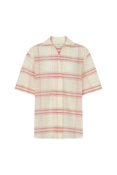 Oroton Windowpane Check Shirt - Oroton Tops - Australian Heritage Luxury - Shop at Luxury Shoes 