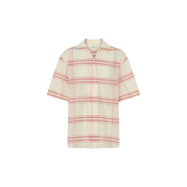 Oroton Windowpane Check Shirt - Oroton Tops - Australian Heritage Luxury - Shop at Luxury Shoes 