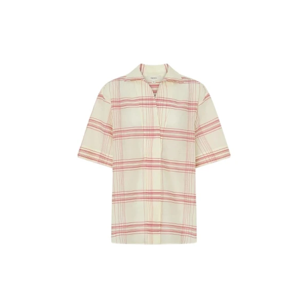 Oroton Windowpane Check Shirt - Oroton Tops - Australian Heritage Luxury - Shop at Luxury Shoes 