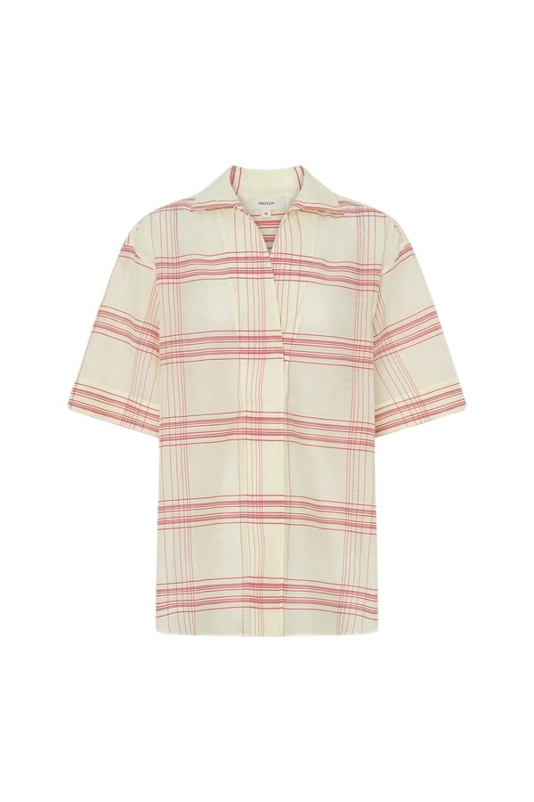 Oroton Windowpane Check Shirt