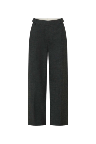 Oroton Wool Flat Front Pant - Oroton Pants - Australian Heritage Luxury - Shop at Luxury Shoes 