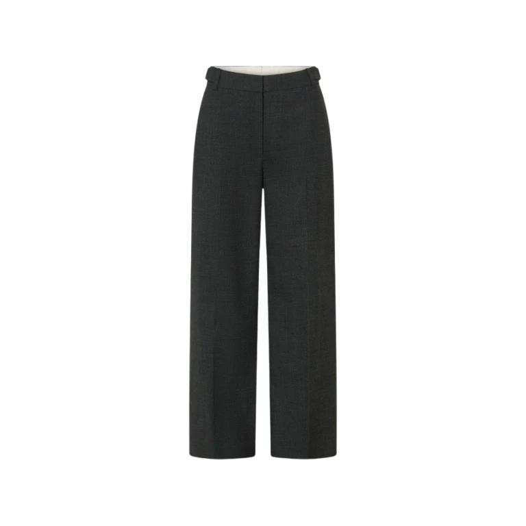 Oroton Wool Flat Front Pant - Oroton Pants - Australian Heritage Luxury - Shop at Luxury Shoes 