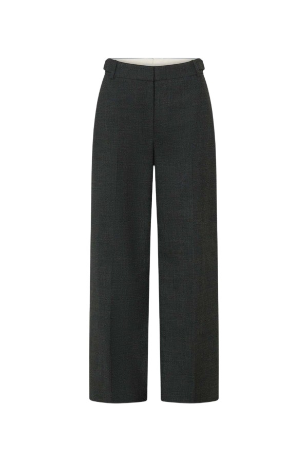 Oroton Wool Flat Front Pant - Oroton Pants - Australian Heritage Luxury - Shop at Luxury Shoes 