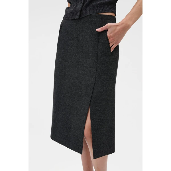 Oroton Wool Pencil Skirt - Oroton Skirts - Australian Heritage Luxury - Shop at Luxury Shoes 