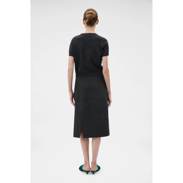 Oroton Wool Pencil Skirt - Oroton Skirts - Australian Heritage Luxury - Shop at Luxury Shoes 