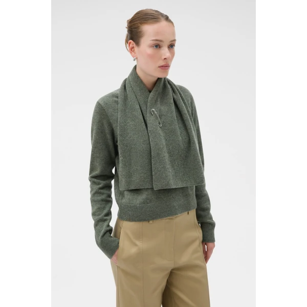 Oroton Wrap Scarf Knit - Oroton Knitwear - Australian Heritage Luxury - Shop at Luxury Shoes 