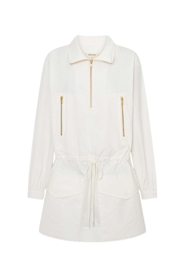 Oroton Zip Detail Anorak Dress