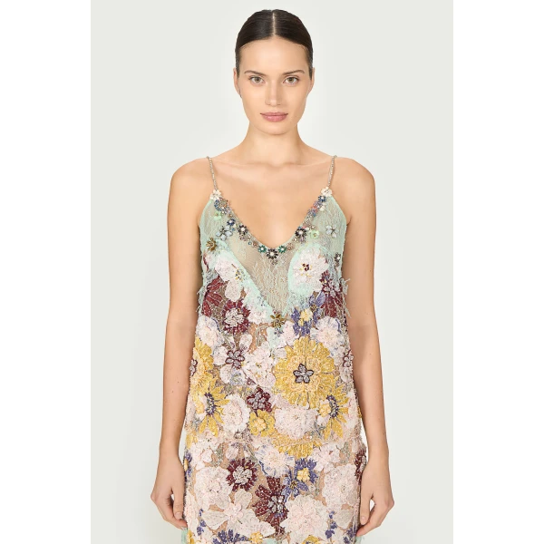 Costarellos Tops - Romantic Greek Lace - Shop at Luxury Shoes 