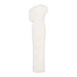 Shona Joy Aby Jersey Draped Maxi Dress – Ivory