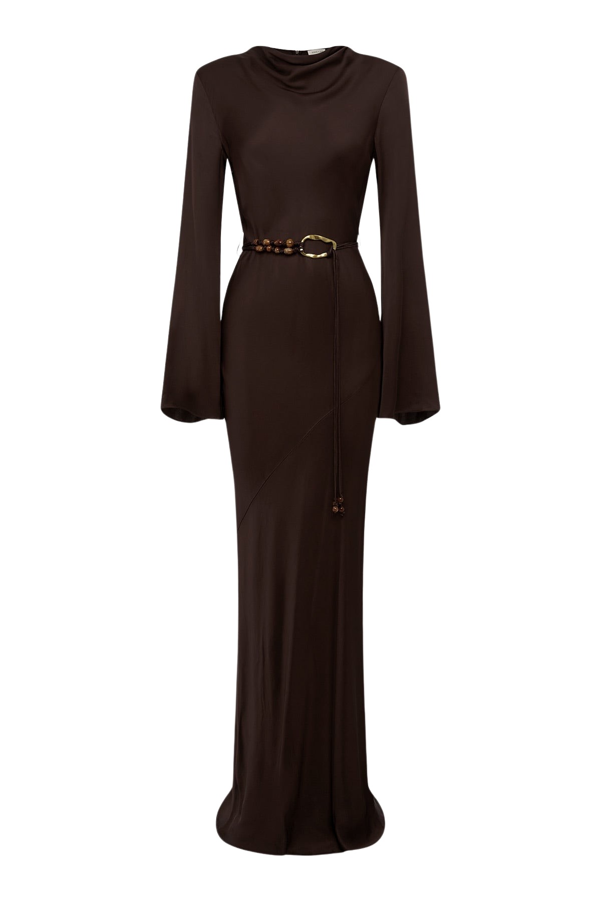 Shona-Joy-Agnes-Long-Sleeve-Maxi-Dress-With-Belt-Espresso-2025-coveti15228_nobg Shona Joy Brown Dresses