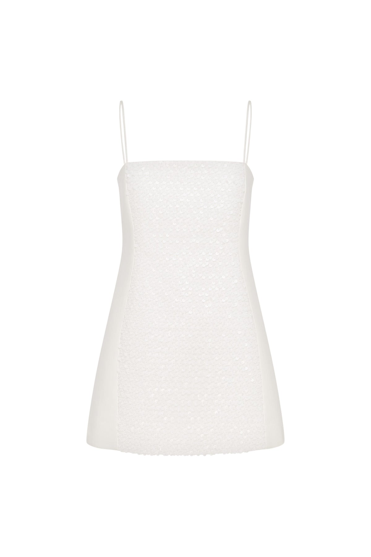 Shona-Joy-Eluna-Panelled-Sequin-Mini-Dress-2025-coveti23980_nobg Shona Joy Ivory Dresses