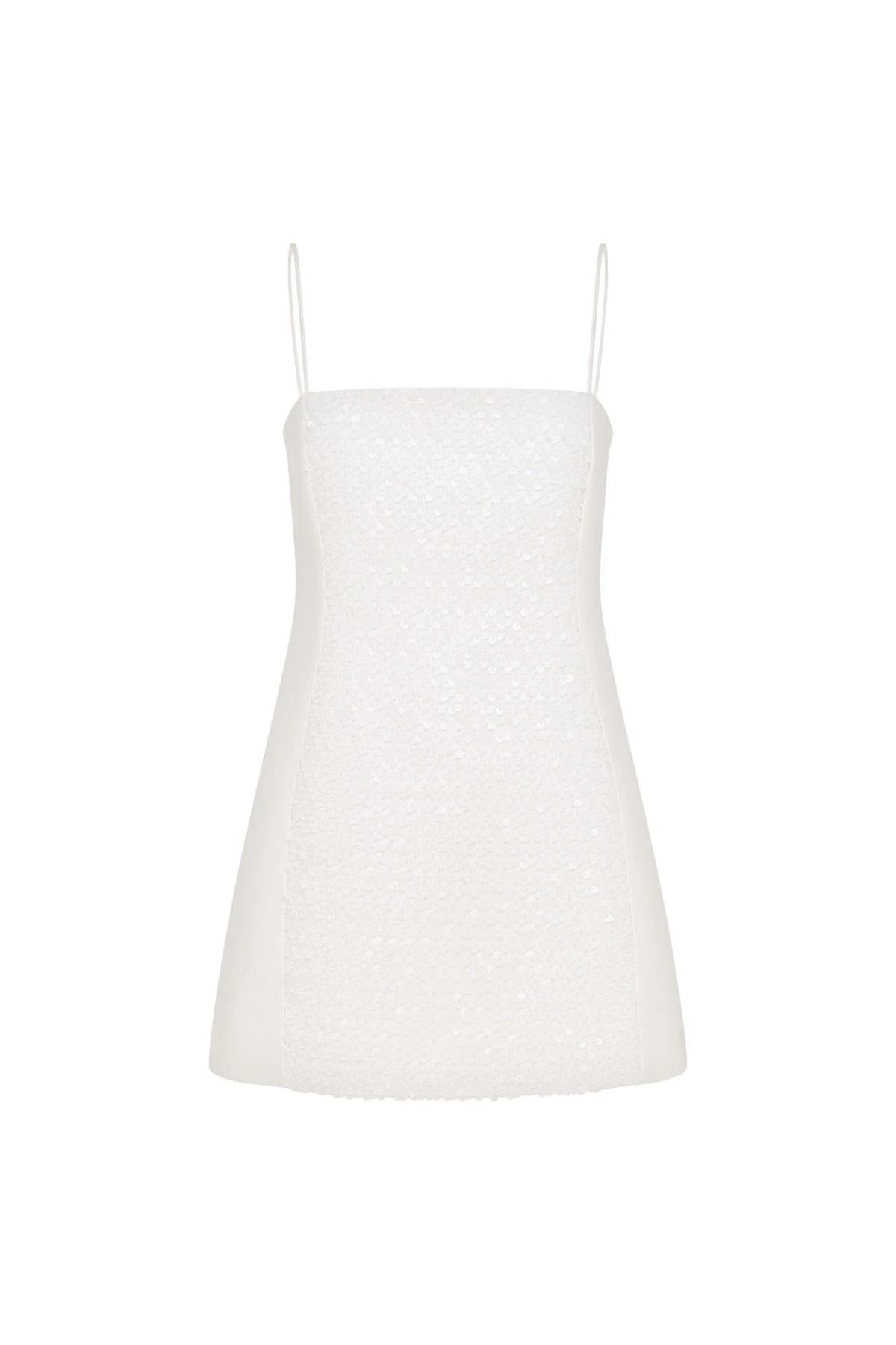 Shona Joy Eluna Panelled Sequin Mini Dress