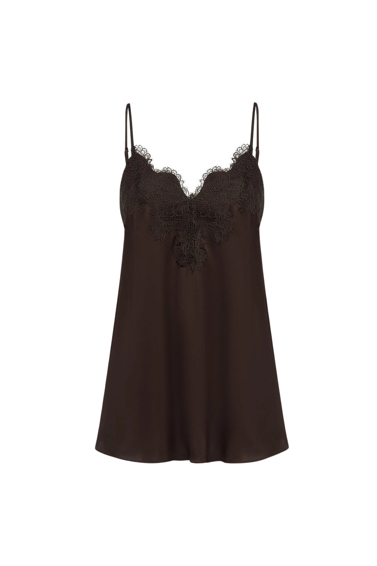Shona Joy Simona Lace Cami – Espresso