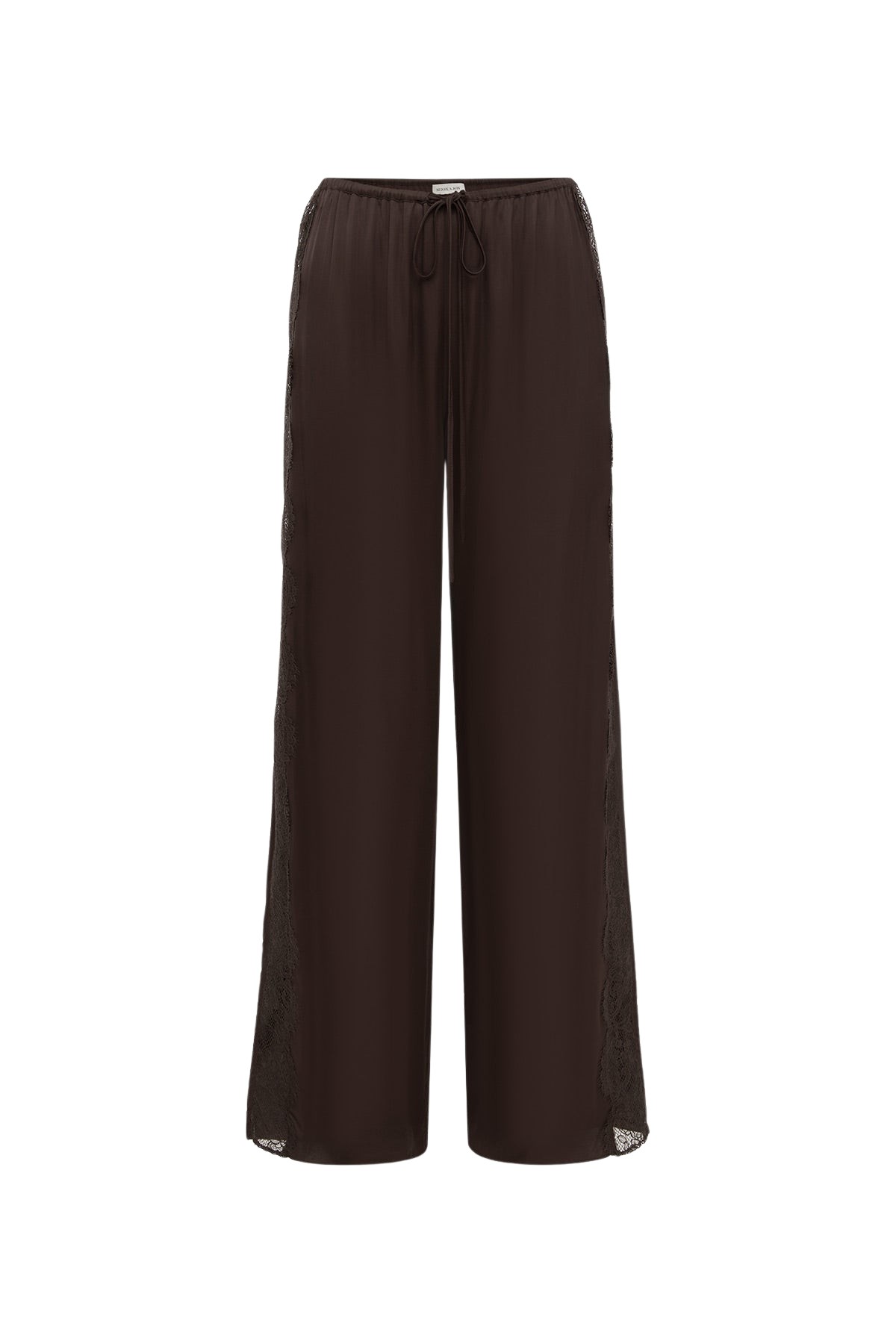 Shona-Joy-Simona-Lace-Side-Panel-Pant-Espresso-2025-coveti67469_nobg Shona Joy Brown Loungewear