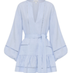 Shona-Joy-Tommy-Linen-Balloon-Sleeve-Mini-Dress-Sky-2025-coveti25549_nobg Shona Joy Blue Dresses