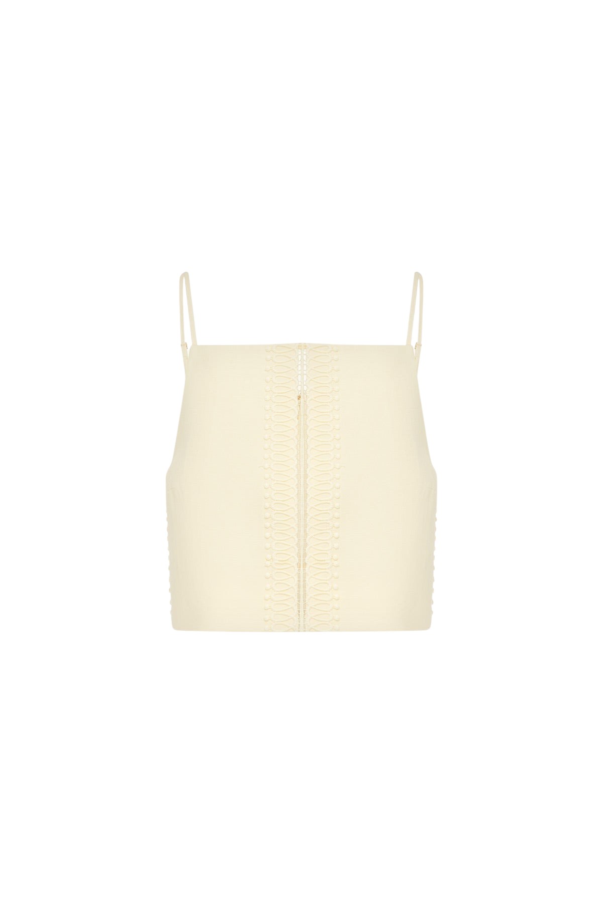 Shona-Joy-Wright-Lace-Linen-Blend-Cropped-Cami-2025-coveti47134_nobg Shona Joy Yellow Tops