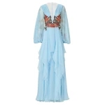 Costarellos Dresses - Romantic Greek Lace - Shop at Luxury Shoes 
