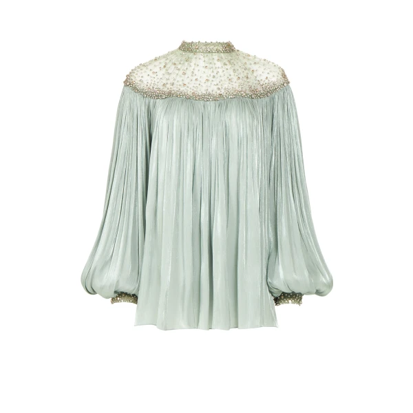 Costarellos Tops - Romantic Greek Lace - Shop at Luxury Shoes 