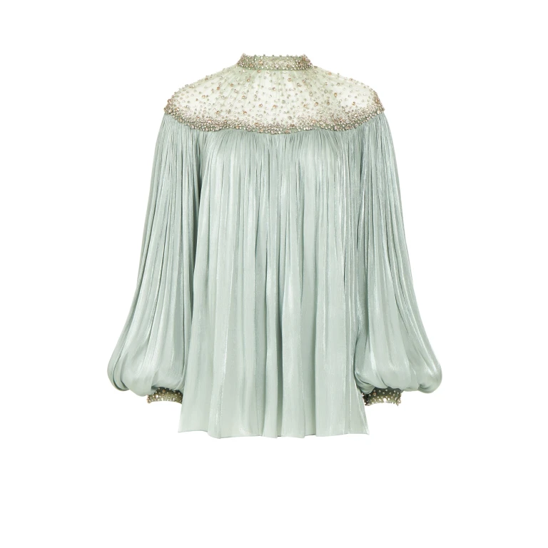 Costarellos Tops - Romantic Greek Lace - Shop at Luxury Shoes 