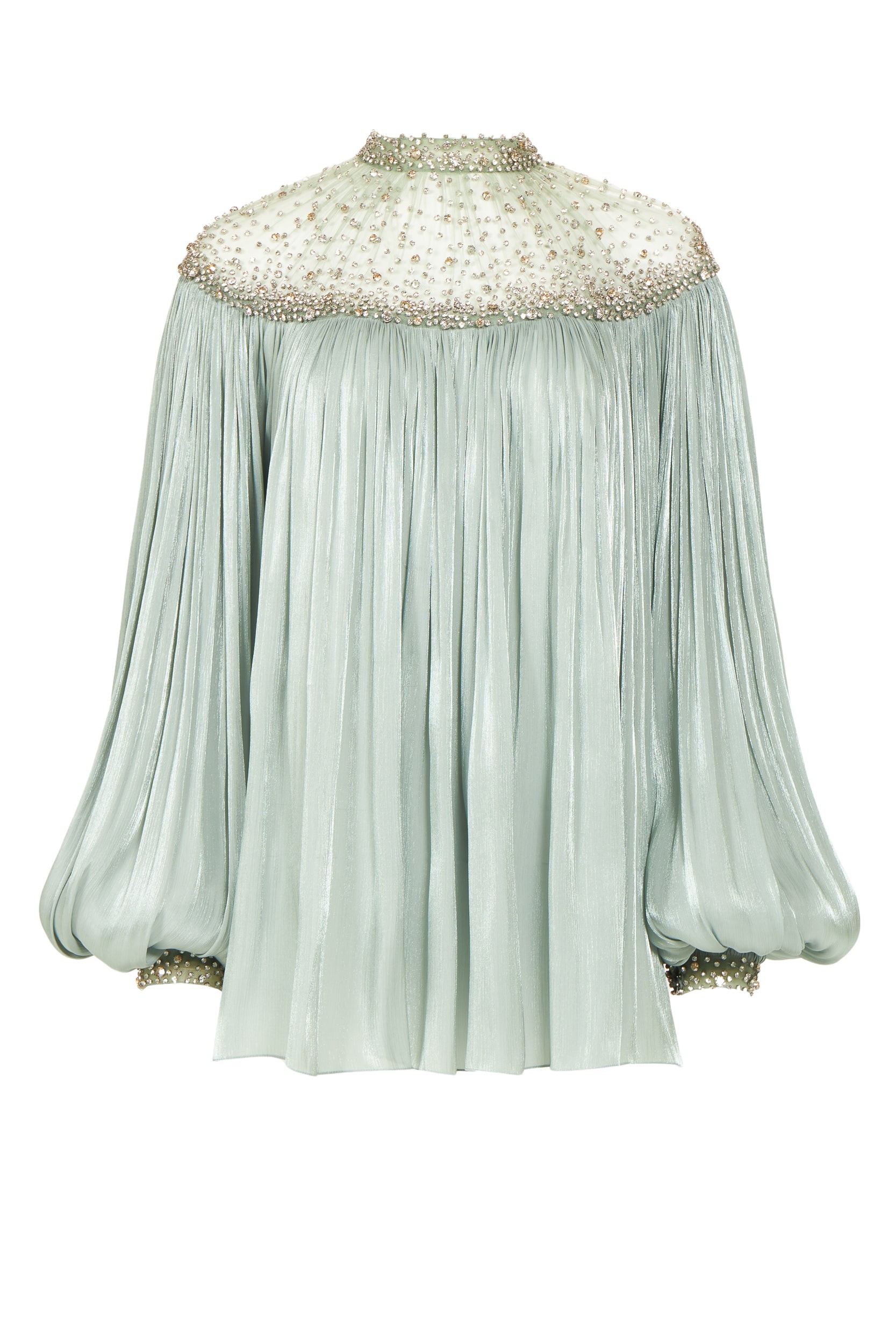 Costarellos Timea Lurex Georgette Blouse