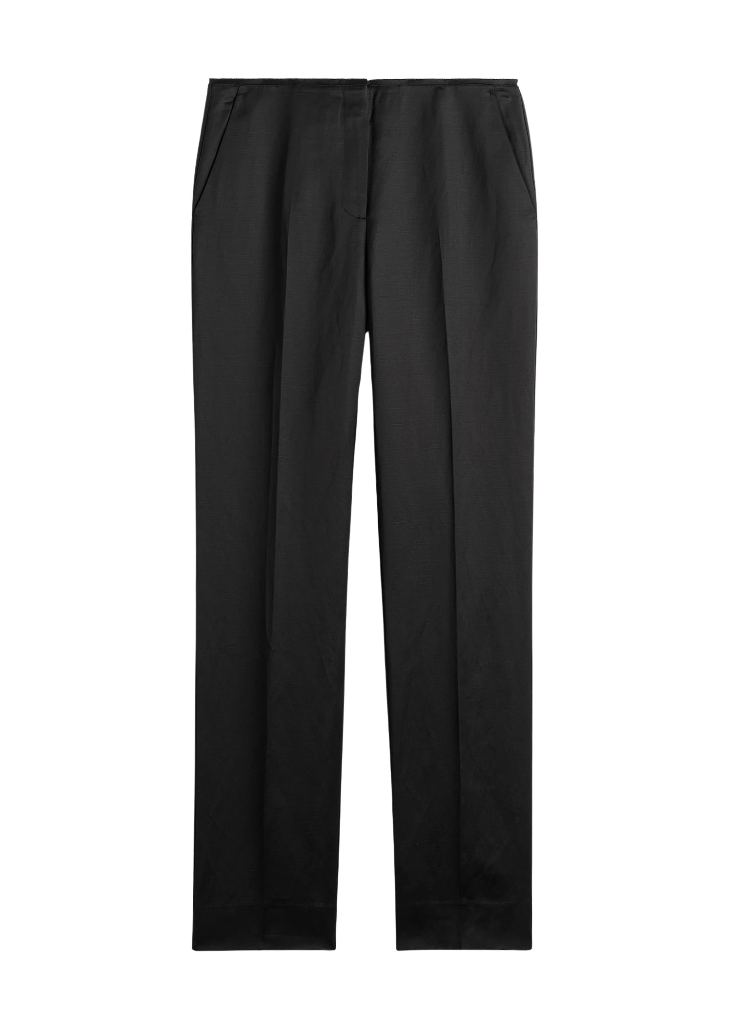 Toteme-Easy-Raw-Edge-Trousers-Black51711_nobg Toteme Easy Raw Edge Trousers Black