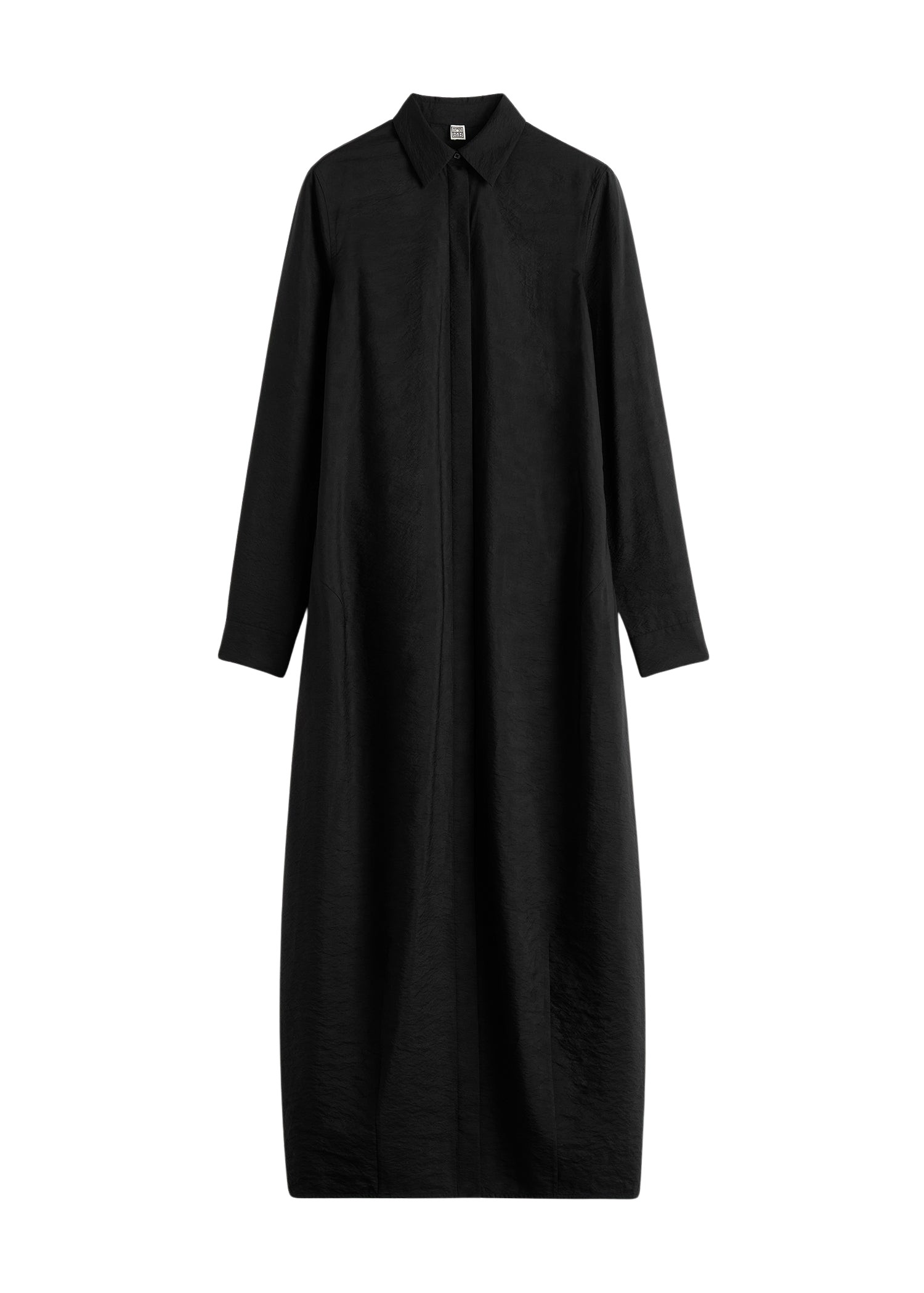 Toteme Parachute Shirtdress Black Dress