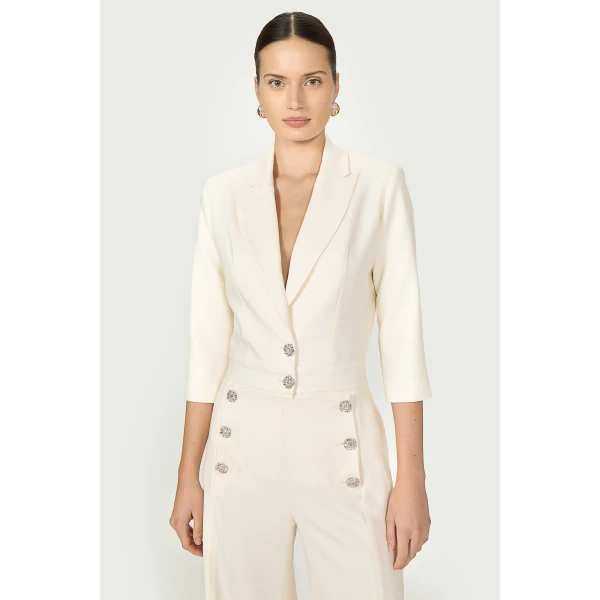 Costarellos Jumpsuit - Romantic Greek Lace - Shop at Luxury Shoes 