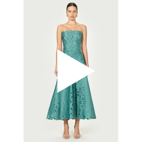 Costarellos Dresses - Romantic Greek Lace - Shop at Luxury Shoes 