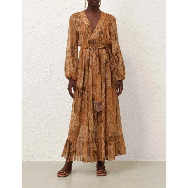 Elevate your elegance in this Zimmermann Dresses available now at Luxury Shoes 