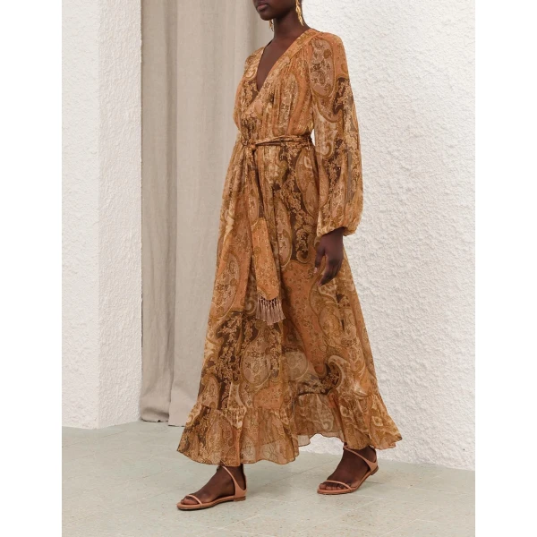 Elevate your elegance in this Zimmermann Dresses available now at Luxury Shoes 