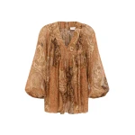 Elevate your elegance in this Zimmermann Tops available now at Luxury Shoes 