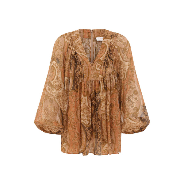 Elevate your elegance in this Zimmermann Tops available now at Luxury Shoes 