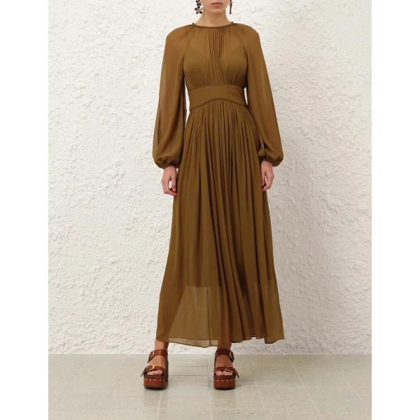 Elevate your elegance in this Zimmermann Dresses available now at Luxury Shoes 