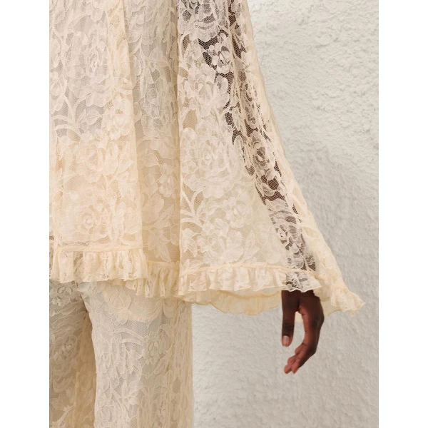 Elevate your elegance in this Zimmermann Tops available now at Luxury Shoes 