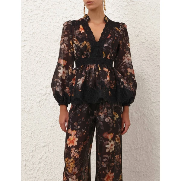 Elevate your elegance in this Zimmermann Tops available now at Luxury Shoes 