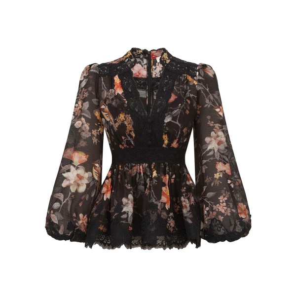 Elevate your elegance in this Zimmermann Tops available now at Luxury Shoes 