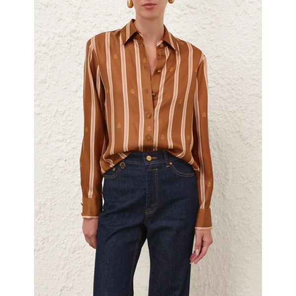 Elevate your elegance in this Zimmermann Tops available now at Luxury Shoes 