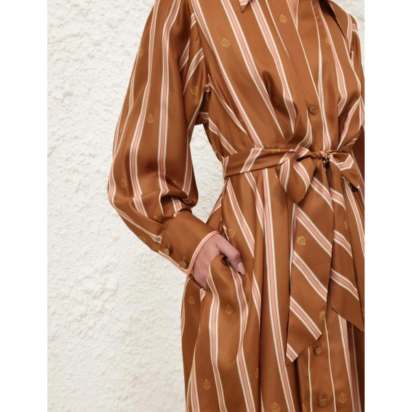 Elevate your elegance in this Zimmermann Dresses available now at Luxury Shoes 