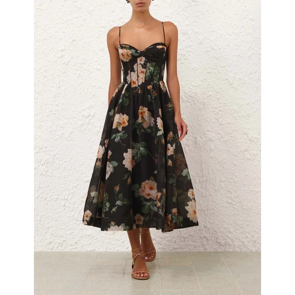 Elevate your elegance in this Zimmermann Dresses available now at Luxury Shoes 