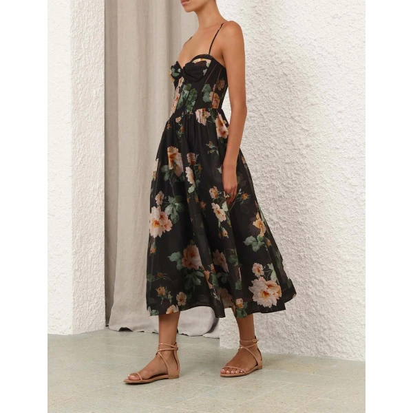 Elevate your elegance in this Zimmermann Dresses available now at Luxury Shoes 